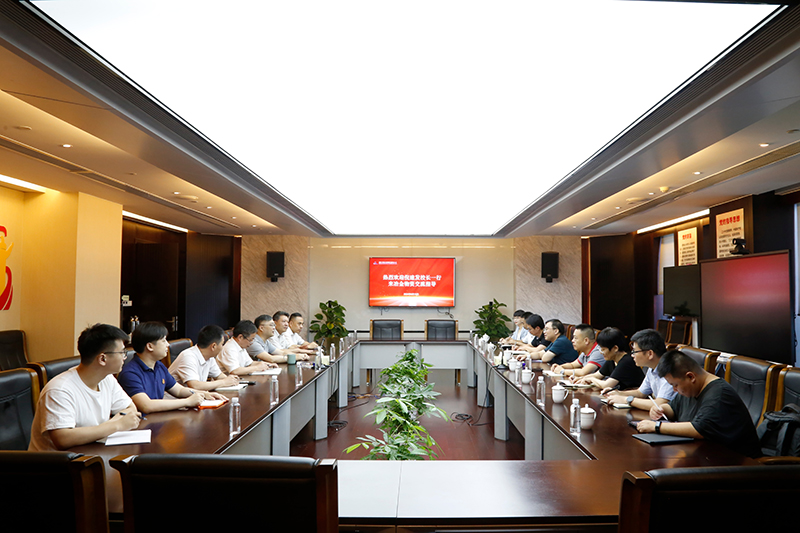 浙江工業(yè)職業(yè)技術學院黨委副書記、校長倪建發(fā)一行到訪冶金物資